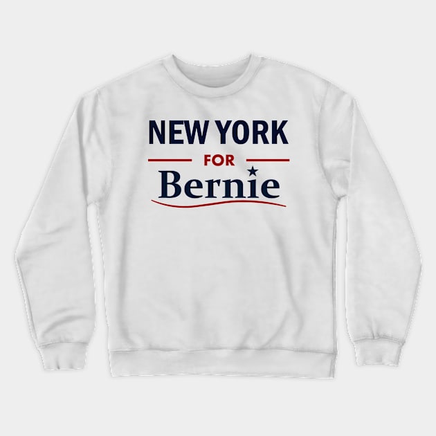 New York for Bernie Crewneck Sweatshirt by ESDesign